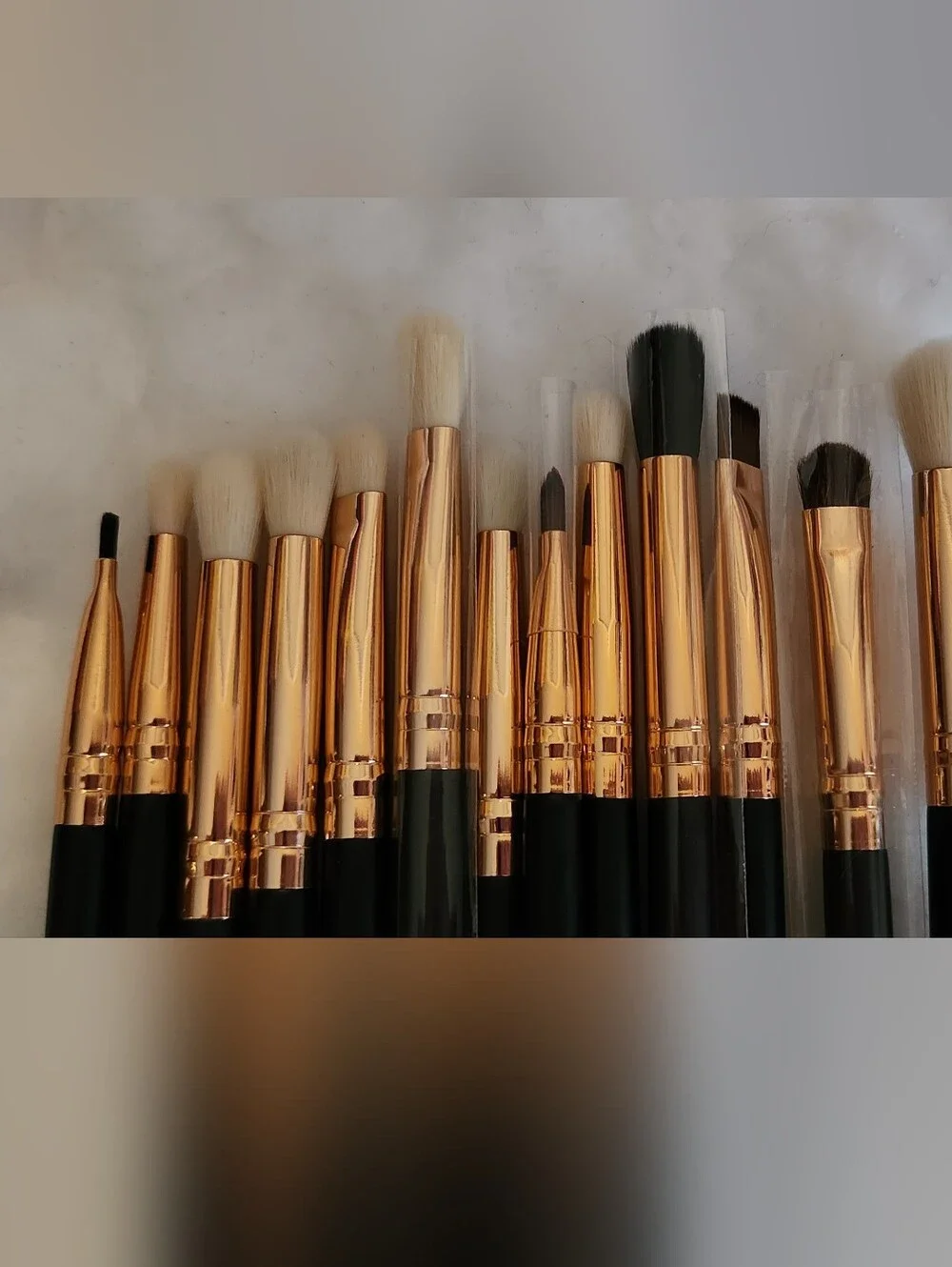 Black and Rose Gold Eye Brush Set BRAND DOCOLOR!